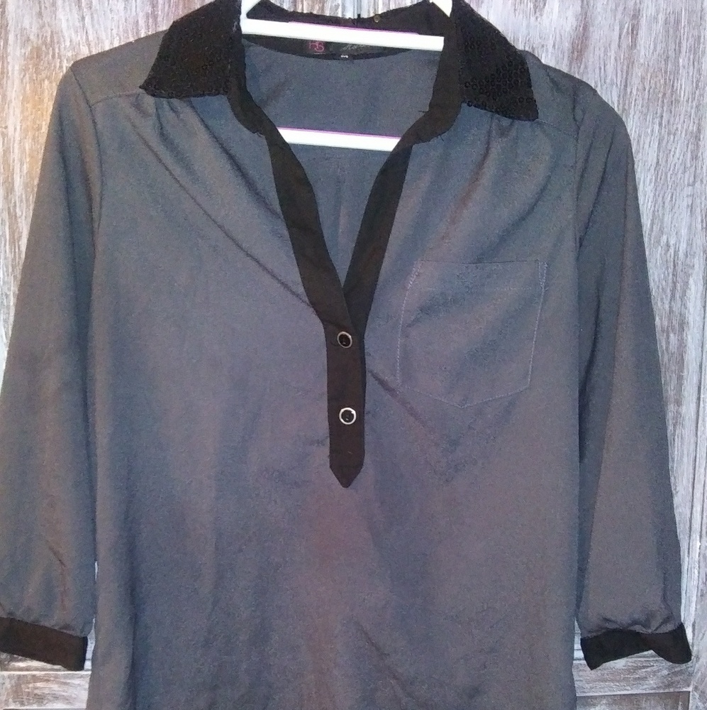 Sheer blouse by HEART SOUL